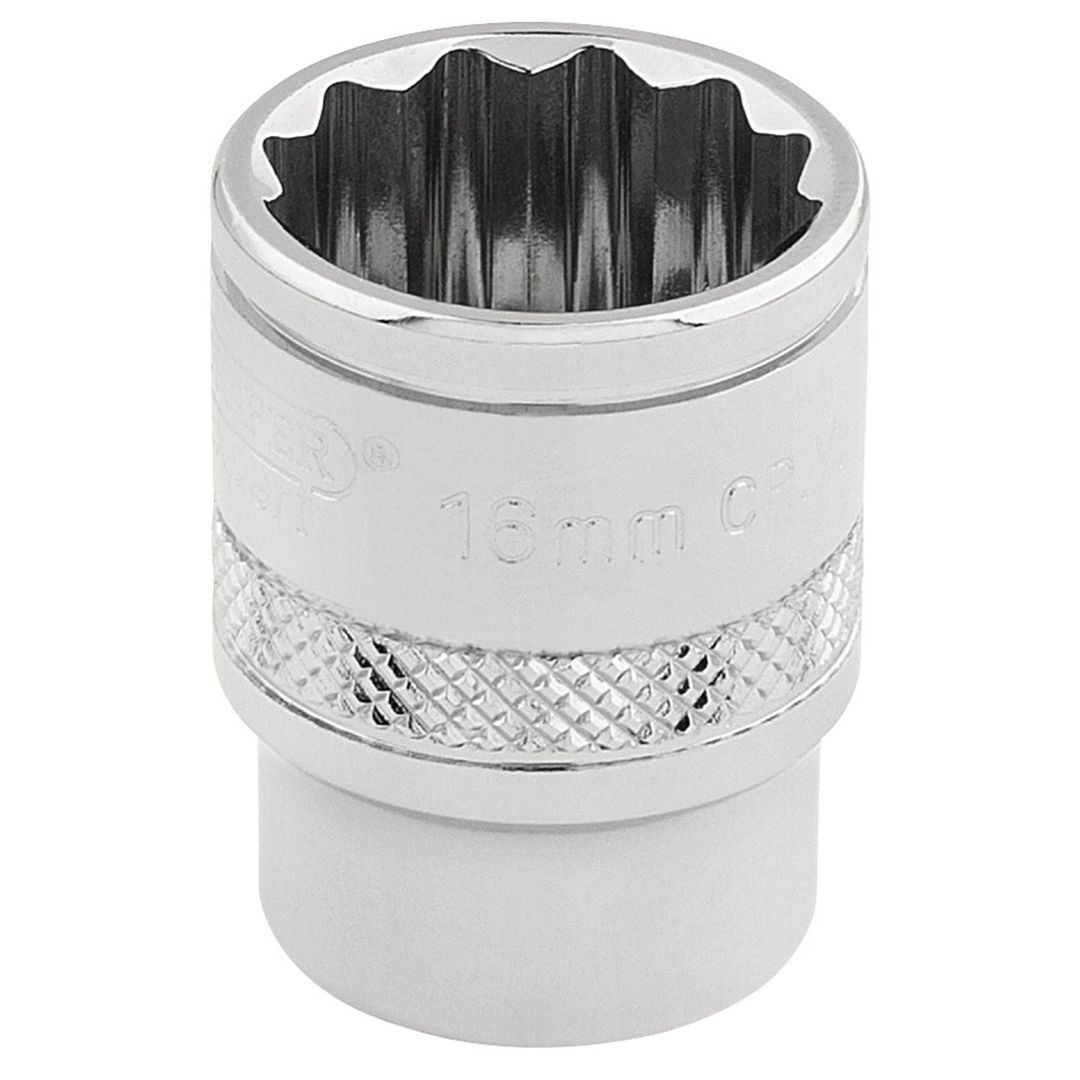 Draper Expert 32780 Hi-Torq® 12 Point Socket 3/8in Sq. Dr. 16Mm each - Image 1