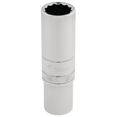 Draper Expert 32823 Hi-Torq® 12 Point Deep Socket 3/8in Sq. Dr. 13Mm each