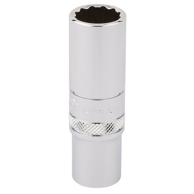Draper Expert 32955 Hi-Torq® 12 Point Deep Socket 3/8in Sq. Dr. 14Mm each