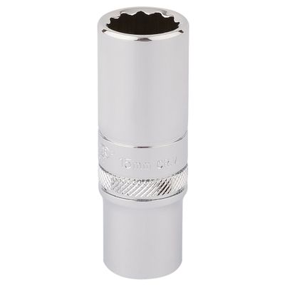 Draper Expert 32965 Hi-Torq® 12 Point Deep Socket 3/8in Sq. Dr. 15Mm each