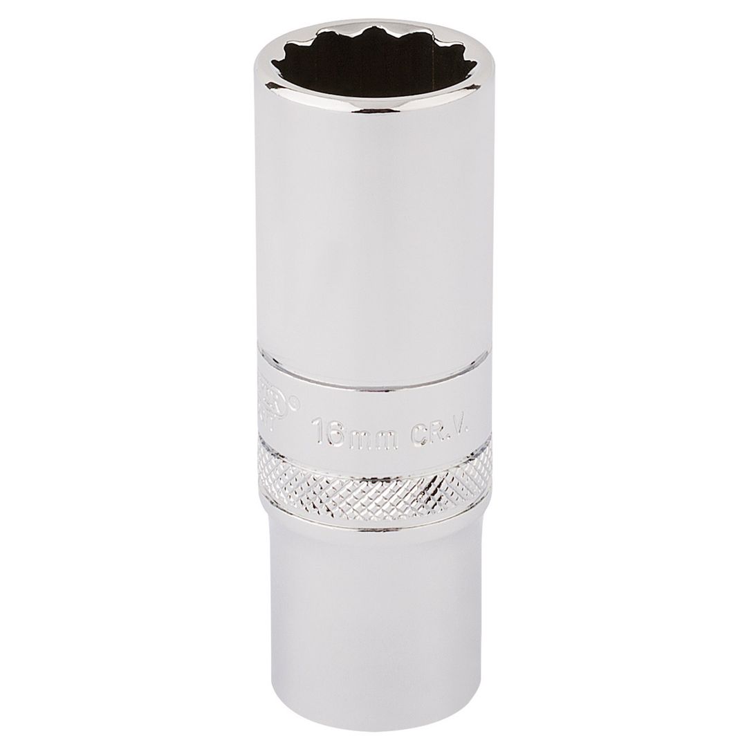 Draper Expert 32990 Hi-Torq® 12 Point Deep Socket 3/8in Sq. Dr. 16Mm each - Image 1