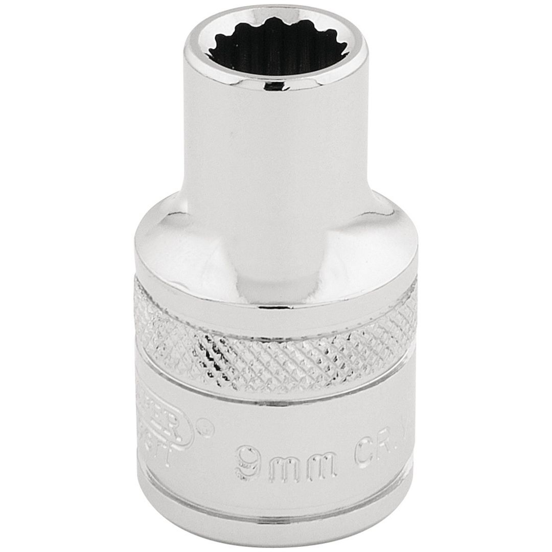 Draper Expert 33089 Hi-Torq® 12 Point Socket 1/2in Sq. Dr. 9Mm each - Image 1