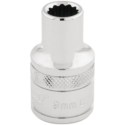 Draper Expert 33089 Hi-Torq® 12 Point Socket 1/2in Sq. Dr. 9Mm each
