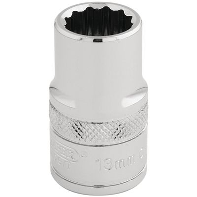 Draper Expert 33105 Hi-Torq® 12 Point Socket 1/2in Sq. Dr. 13Mm each