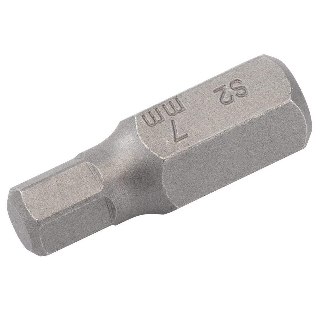 Draper Expert 33328 7Mm X 30Mm Hexagonal 10Mm Insert Bit For Mechanicfts Bit Sets each - Image 1