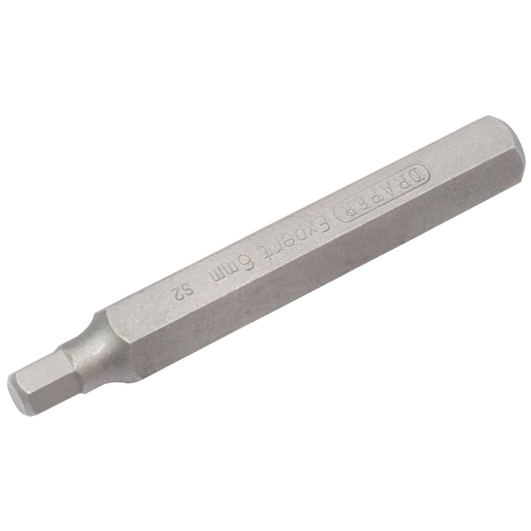 Draper Expert 33334 6Mm X 75Mm Hexagonal 10Mm Insert Bit For Mechanicfts Bit Sets each - Image 1