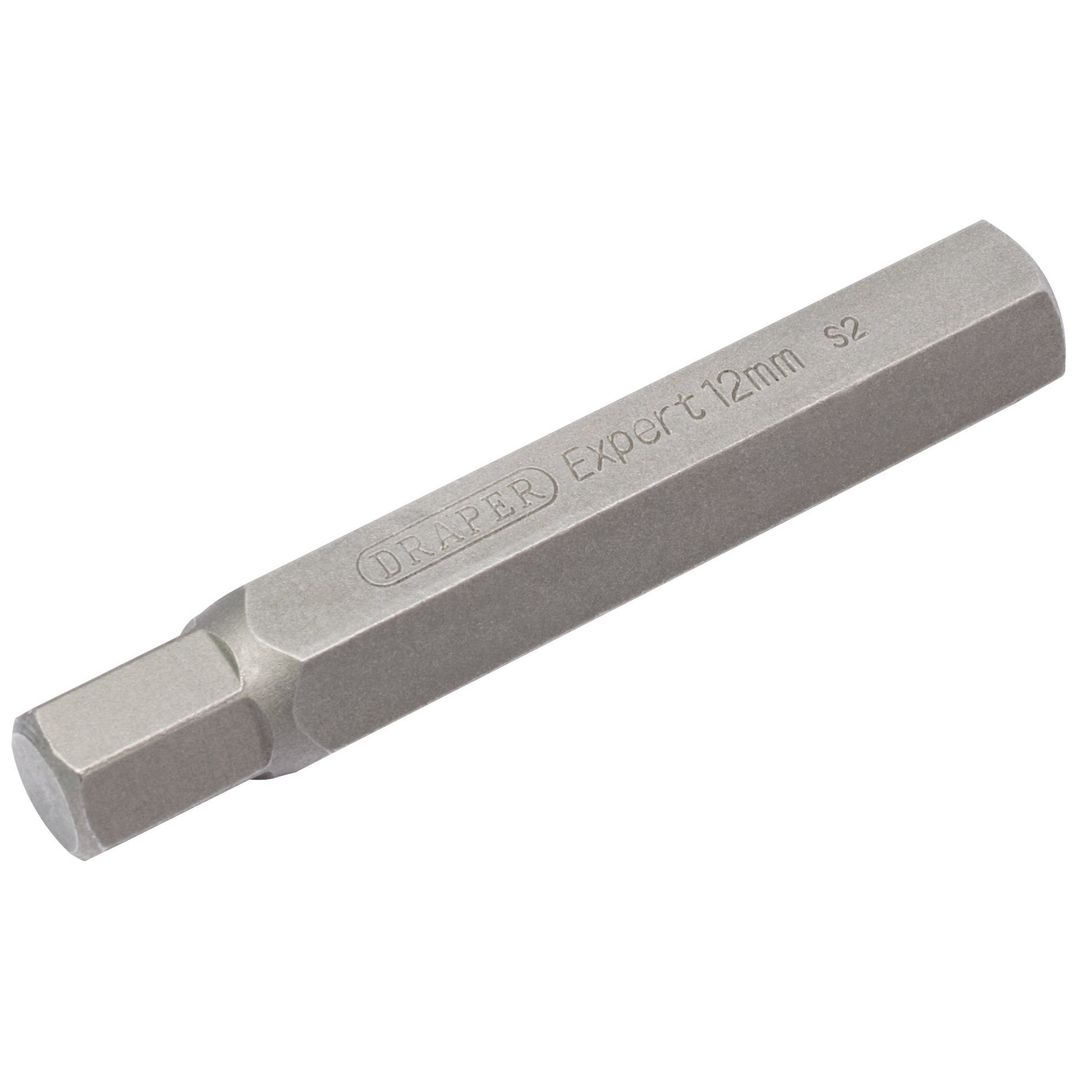 Draper Expert 33338 12Mm X 75Mm Hexagonal 10Mm Insert Bit For Mechanicfts Bit Sets each - Image 1