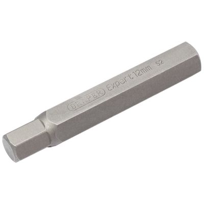 Draper Expert 33338 12Mm X 75Mm Hexagonal 10Mm Insert Bit For Mechanicfts Bit Sets each