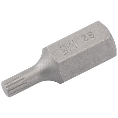 Draper Expert 33339 M5 X 30Mm Spline 10Mm Insert Bit For Mechanicfts Bit Sets each