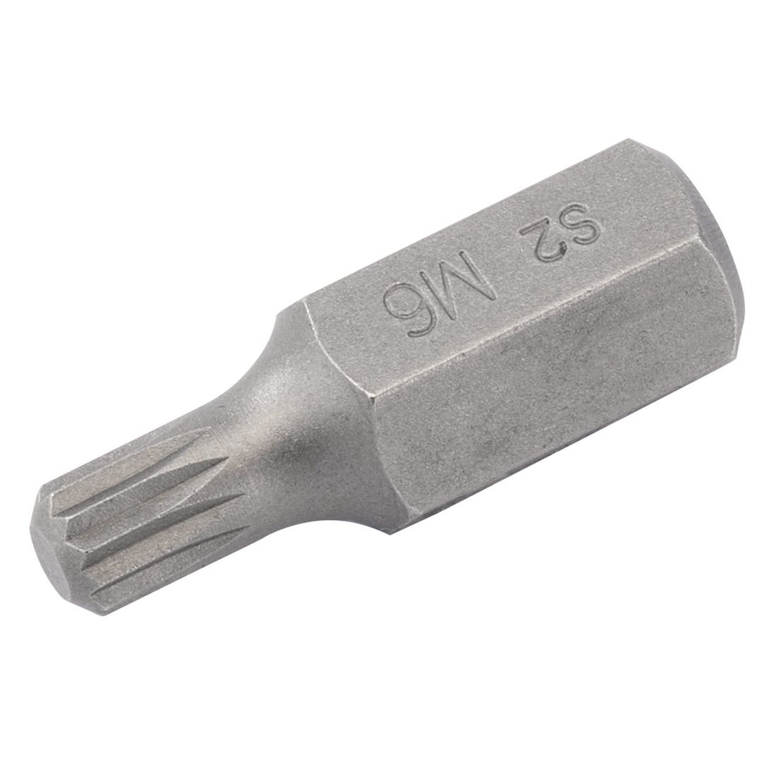 Draper Expert 33340 M6 X 30Mm Spline 10Mm Insert Bit For Mechanicfts Bit Sets each - Image 1