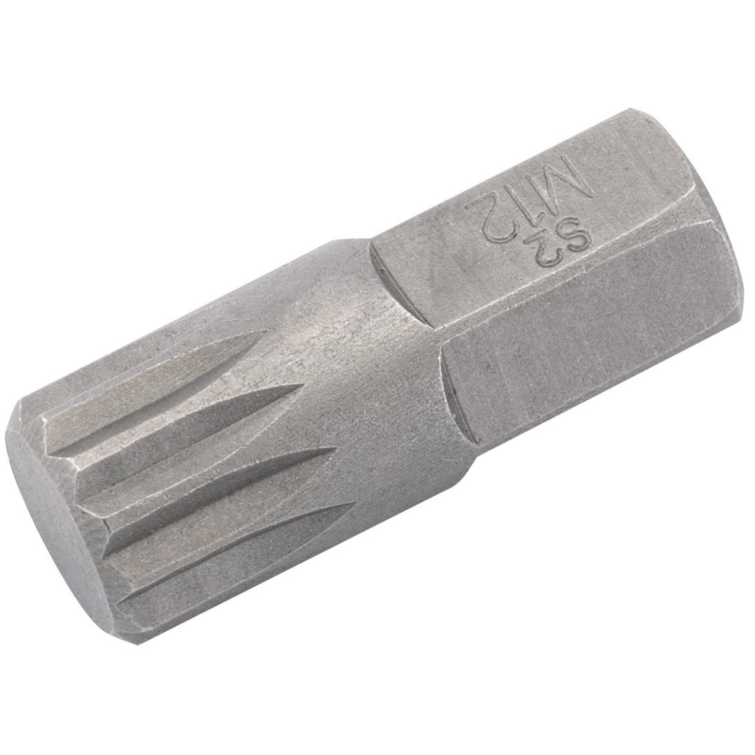 Draper Expert 33343 M12 X 30Mm Spline 10Mm Insert Bit For Mechanicfts Bit Sets each - Image 1