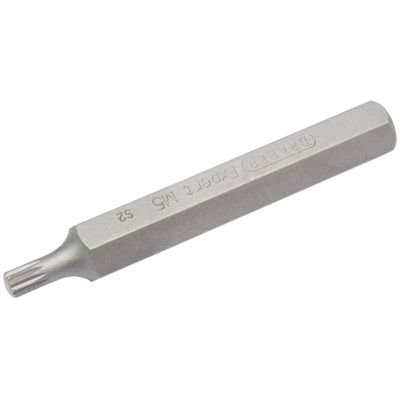 Draper Expert 33344 M5 X 75Mm Spline 10Mm Insert Bit For Mechanicfts Bit Sets each