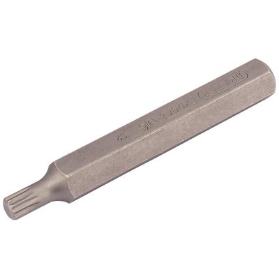 Draper Expert 33345 M6 X 75Mm Spline 10Mm Insert Bit For Mechanicfts Bit Sets each