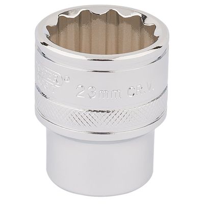 Draper Expert 33370 Hi-Torq® 12 Point Socket 1/2in Sq. Dr. 23Mm each