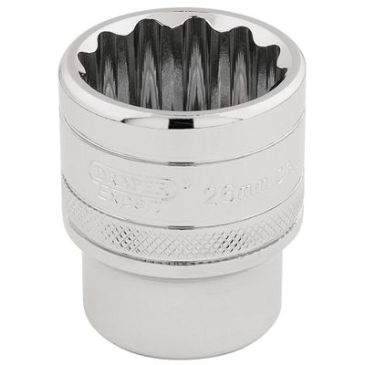 Draper Expert 33441 Hi-Torq® 12 Point Socket 1/2in Sq. Dr. 26Mm each