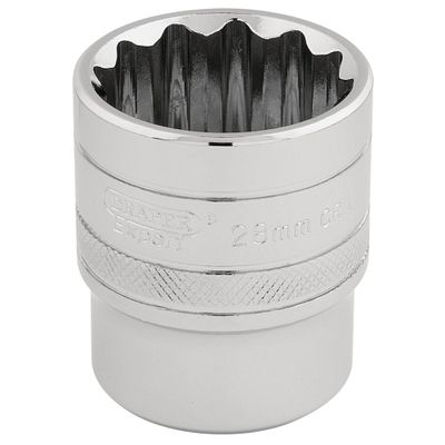 Draper Expert 33518 Hi-Torq® 12 Point Socket 1/2in Sq. Dr. 28Mm each