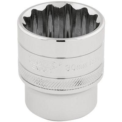 Draper Expert 33586 Hi-Torq® 12 Point Socket 1/2in Sq. Dr. 30Mm each