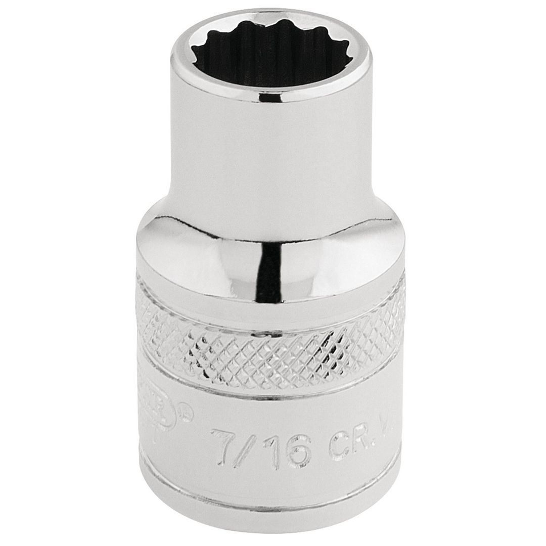 Draper Expert 33600 Hi-Torq® 12 Point Socket 1/2in Sq. Dr. 7/16in each - Image 1