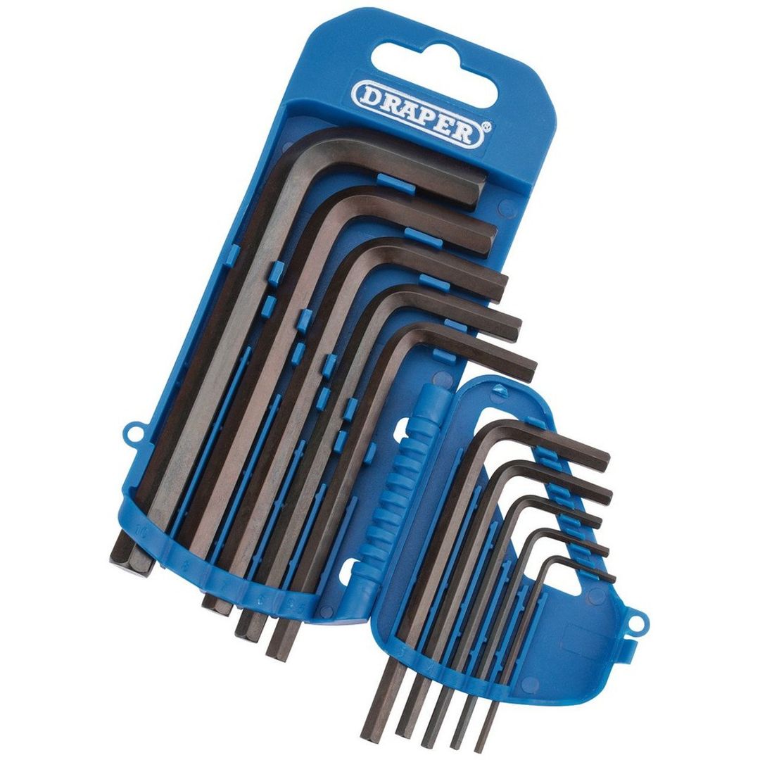 Draper Metric Hexagon Key Set with Storage Holder (10 Piece) - Image 1