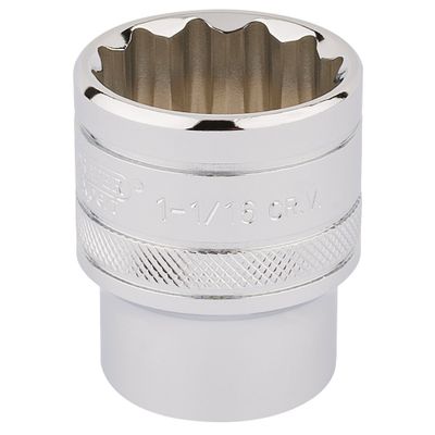 Draper Expert 33726 Hi-Torq® 12 Point Socket 1/2in Sq. Dr. 1.1/16in each