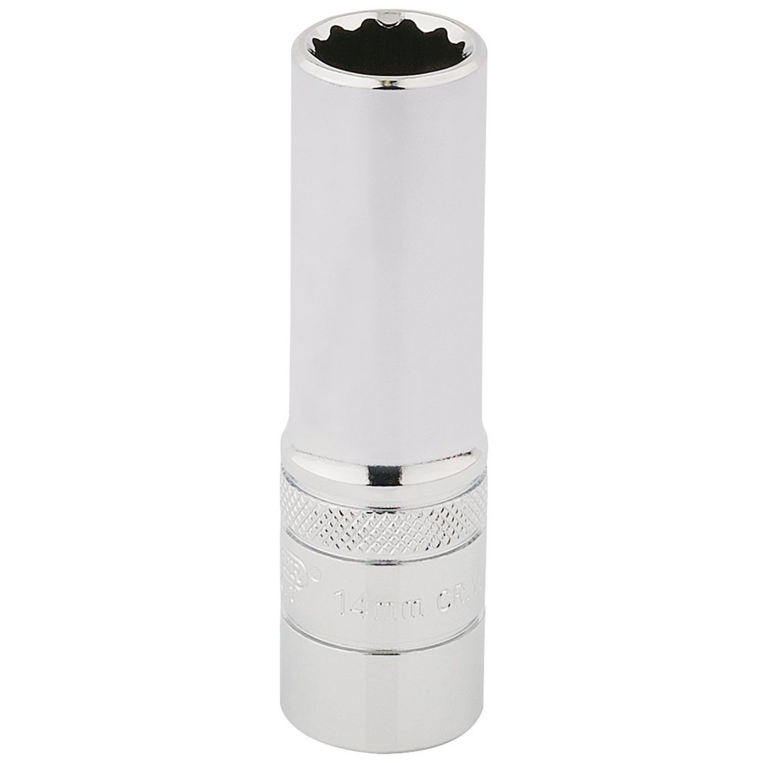Draper Expert 33733 Hi-Torq® 12 Point Deep Socket 1/2in Sq. Dr. 14Mm each - Image 1