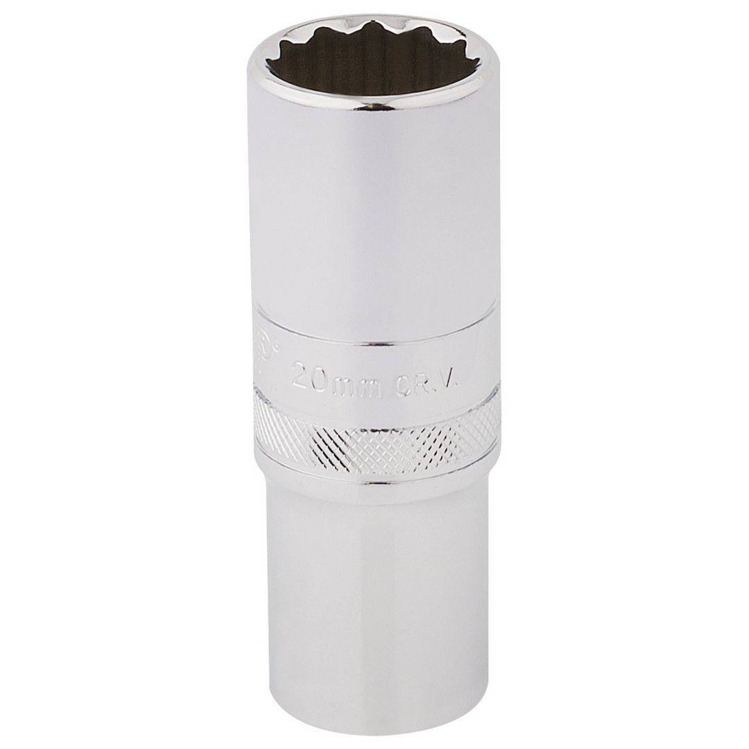 Draper Expert 33787 Hi-Torq® 12 Point Deep Socket 1/2in Sq. Dr. 20Mm each - Image 1