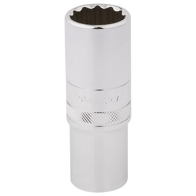Draper Expert 33787 Hi-Torq® 12 Point Deep Socket 1/2in Sq. Dr. 20Mm each