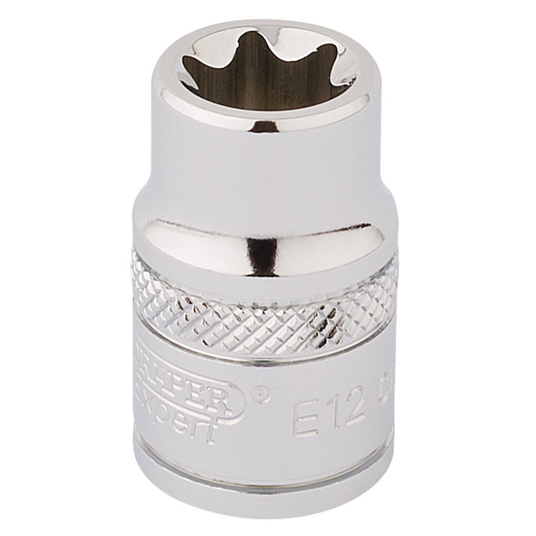 Draper Expert 34187 Draper Tx-Star® Socket 3/8in Sq. Dr. E12 each - Image 1