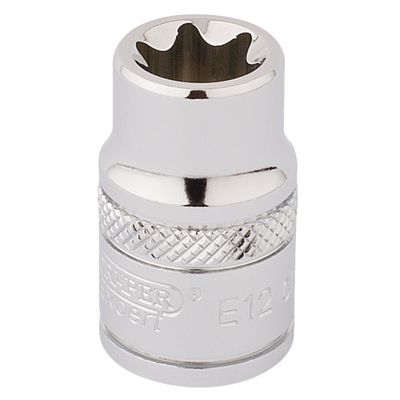 Draper Expert 34187 Draper Tx-Star® Socket 3/8in Sq. Dr. E12 each
