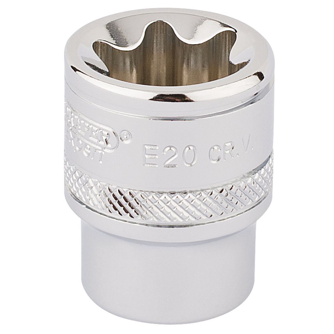 Draper Expert 34265 Draper Tx-Star® Socket 3/8in Sq. Dr. E20 each - Image 1