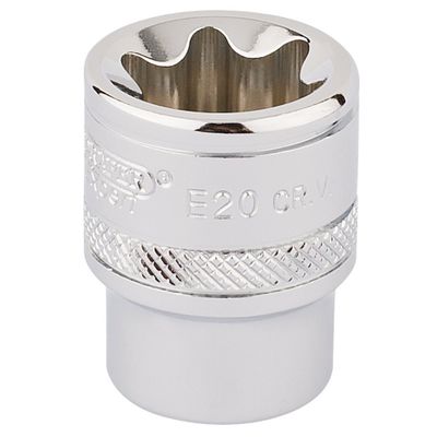 Draper Expert 34265 Draper Tx-Star® Socket 3/8in Sq. Dr. E20 each