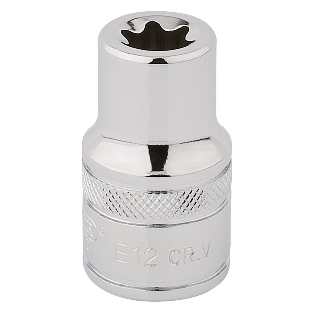 Draper Expert 34274 Draper Tx-Star® Socket 1/2in Sq. Dr. E12 each - Image 1