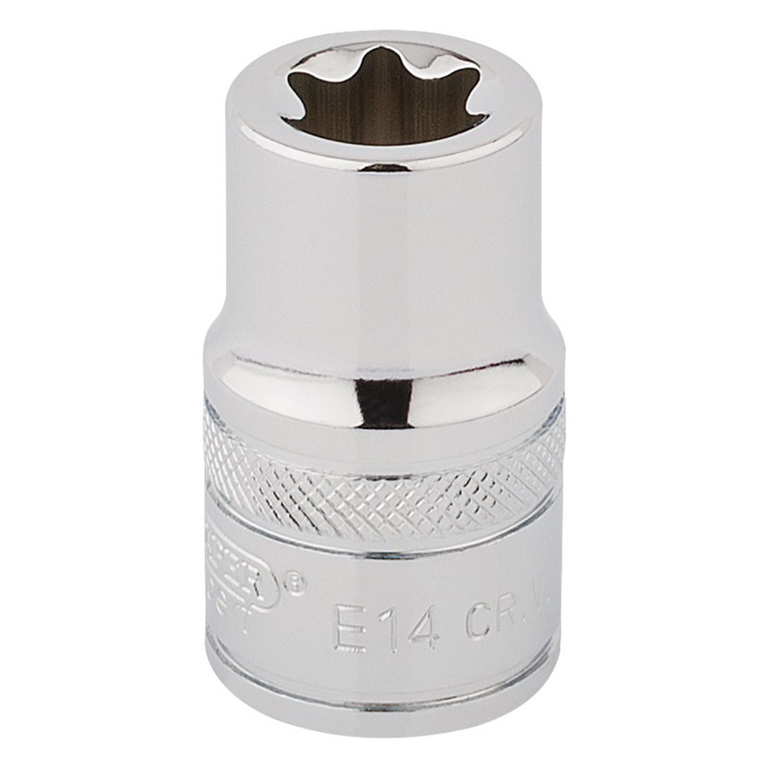 Draper Expert 34285 Draper Tx-Star® Socket 1/2in Sq. Dr. E14 each - Image 1