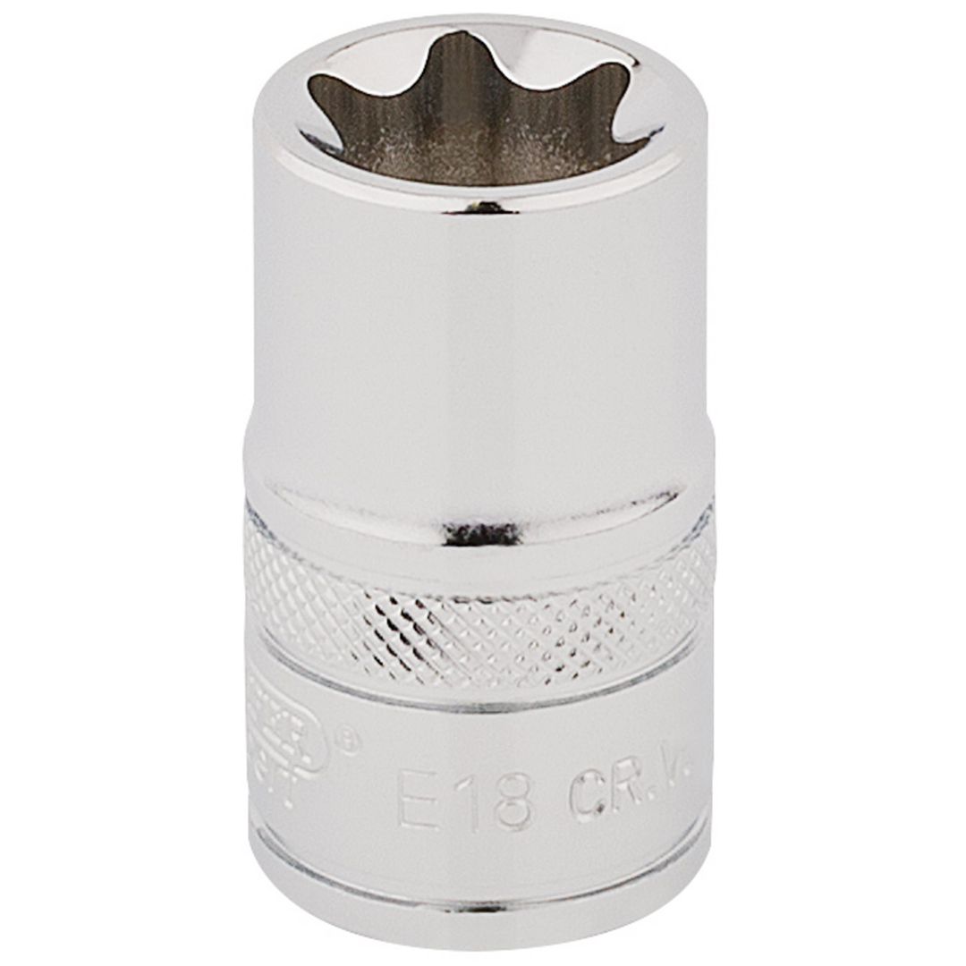 Draper Expert 34340 Draper Tx-Star® Socket 1/2in Sq. Dr. E18 each - Image 1
