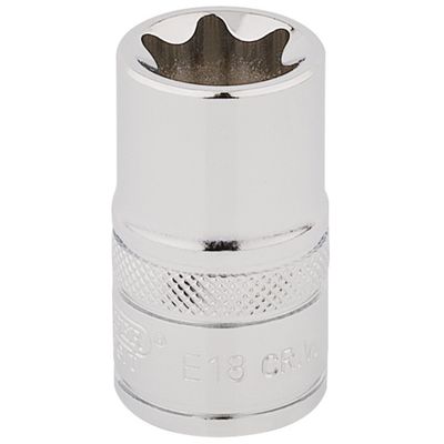 Draper Expert 34340 Draper Tx-Star® Socket 1/2in Sq. Dr. E18 each