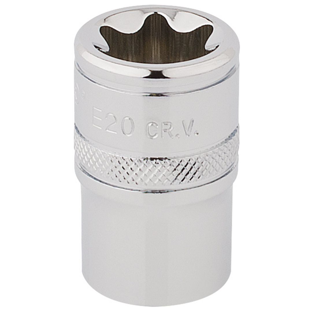 Draper Expert 34345 Draper Tx-Star® Socket 1/2in Sq. Dr. E20 each - Image 1