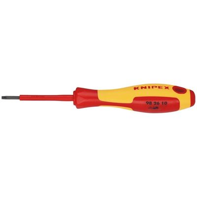 Knipex Knipex 98 26 10 VDE Insulated Torx® Screwdriver, TX10 x 60mm