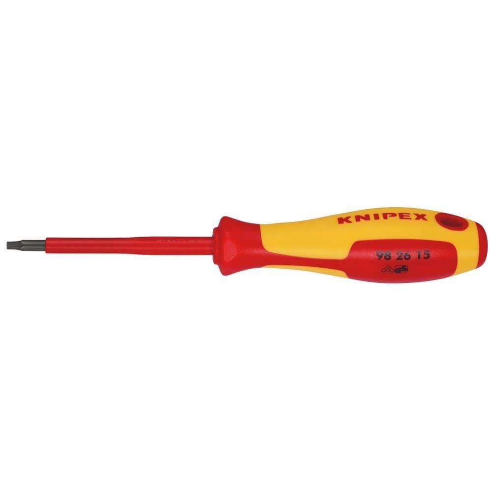 Knipex Knipex 98 26 15 VDE Insulated Torx® Screwdriver TX15 x 80mm - Image 1