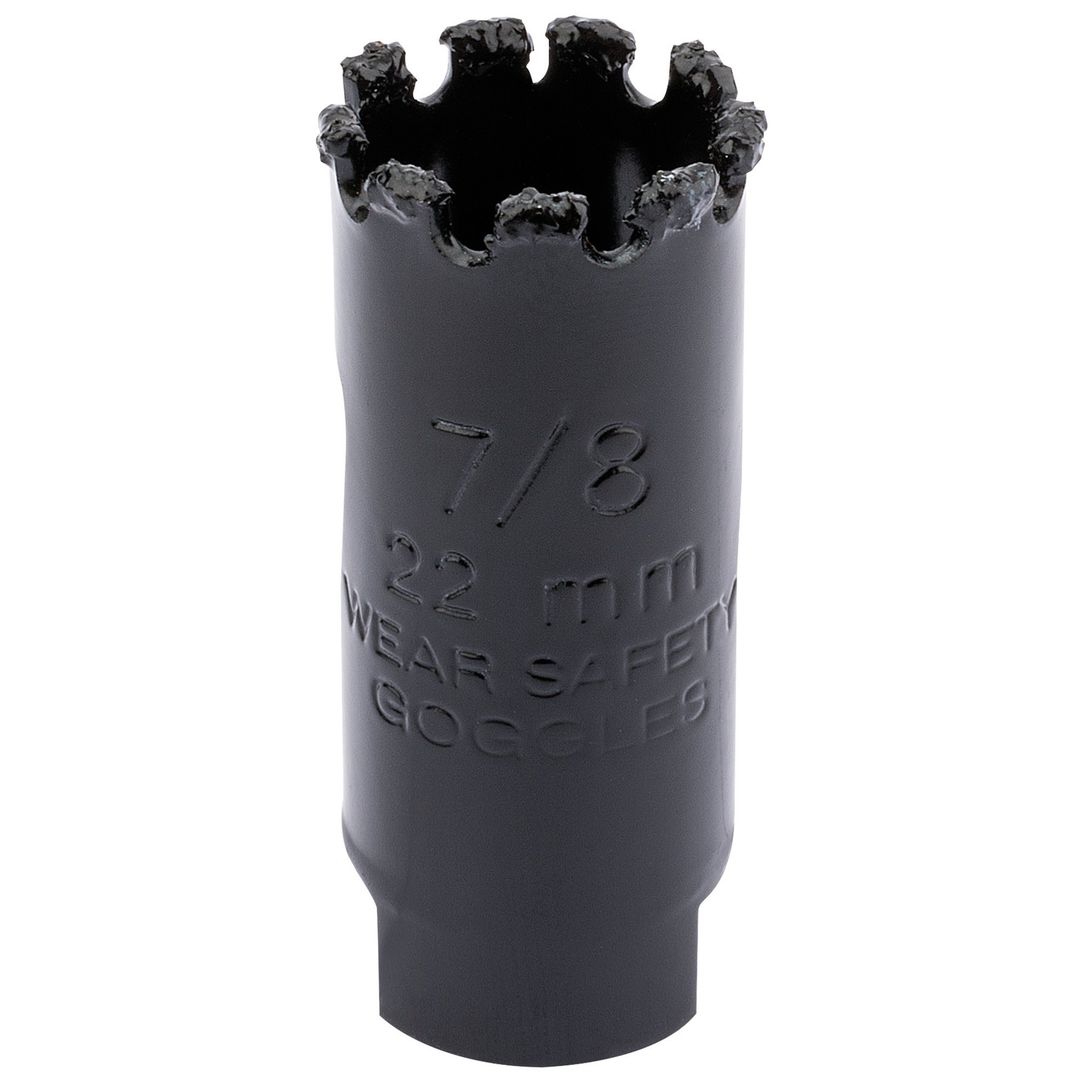 Draper Expert 34867 Tungsten Carbide Grit Hole Saw 22Mm each - Image 1