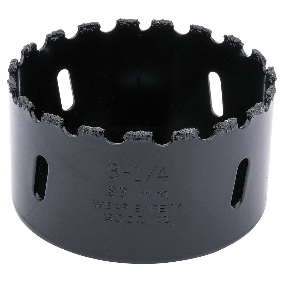 Draper Expert 34954 Tungsten Carbide Grit Hole Saw 83Mm each - Image 1