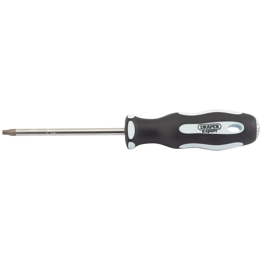 Draper Expert 35080 Draper Tx-Star® Soft Grip Screwdriver T25 X 100Mm each - Image 1