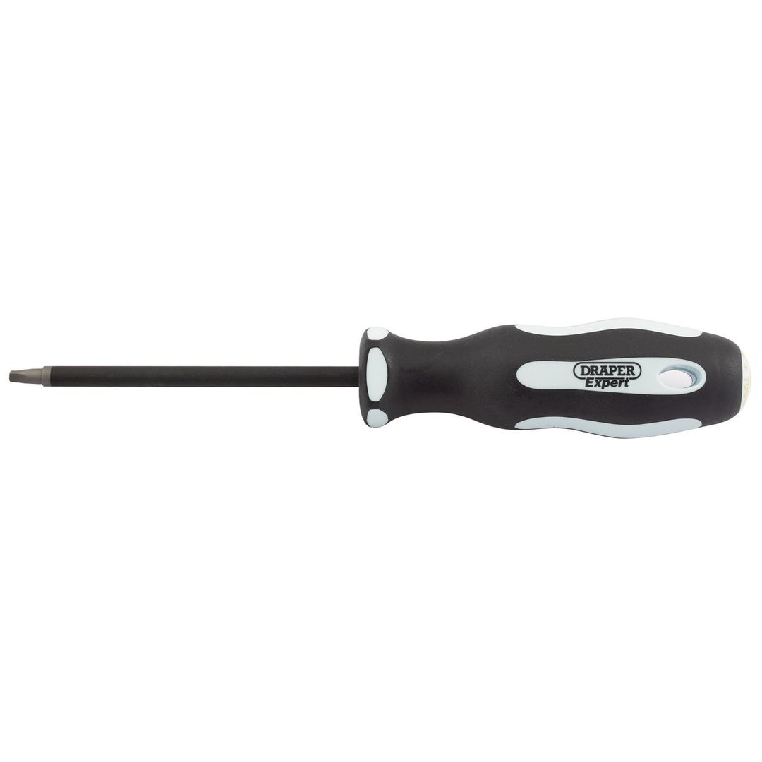 Draper Expert 35157 Square Recess Soft Grip Security Screwdriver S2 X 100Mm each - Image 1