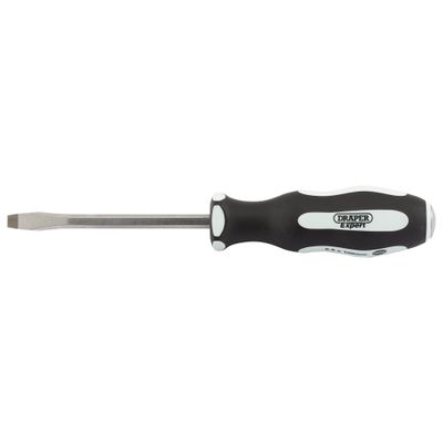 Draper Expert 35181 ftPound Thruft Plain Slot Soft Grip Screwdriver 6.5 X 100Mm each
