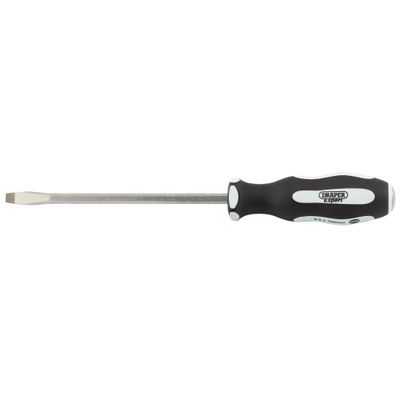 Draper Expert 35183 ftPound Thruft Plain Slot Soft Grip Screwdriver 6.5 X 150Mm each