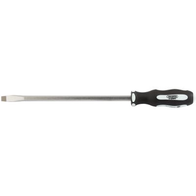 Draper Expert 35186 ftPound Thruft Plain Slot Soft Grip Screwdriver 10 X 250Mm each