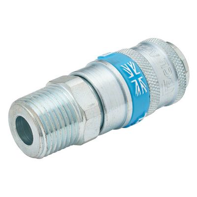 Draper 1/2in Male Thread Pcl Tapered Airflow Coupling (Sold Loose) 37837