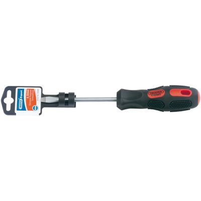 Draper Expert 40008 Plain Slot Flared Tip Screwdriver 6 X 100Mm each
