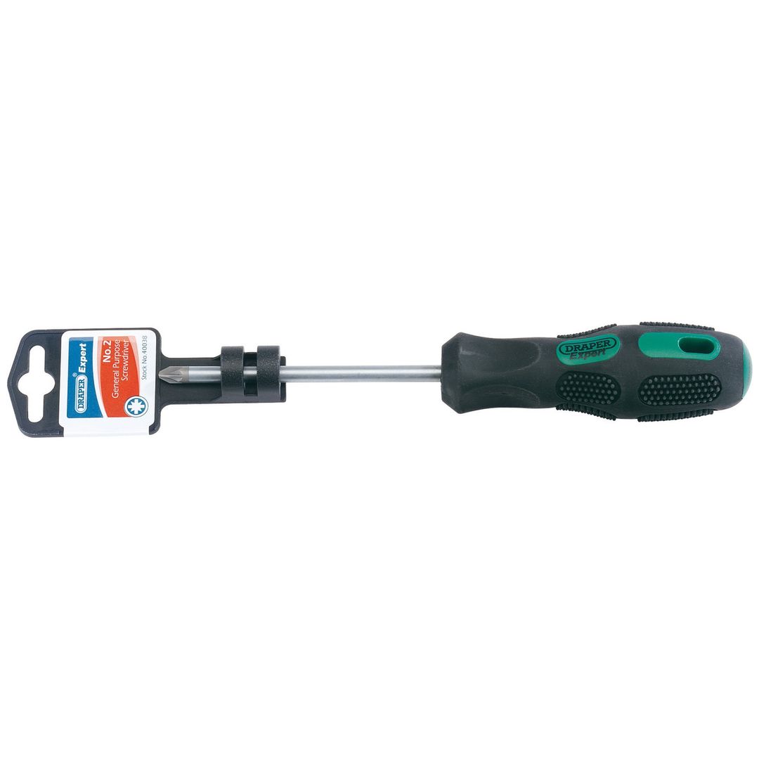 Draper Expert 40038 Pz Type Screwdriver No.2 X 100Mm each - Image 1