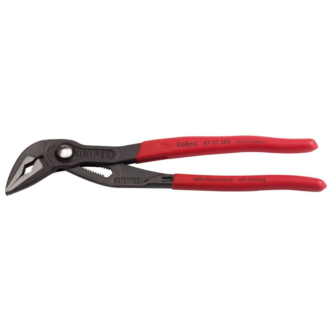Knipex 40212 Cobra® 87 51 250 Long Jaw Waterpump Pliers 250Mm each - Image 1