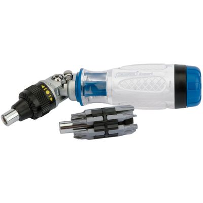 Draper Expert 40855 Ratcheting Screwdriver And Bit Set (14 Piece) per set
